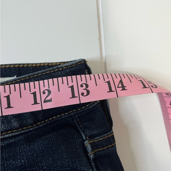 Pilcro and the Letterpress ‘Script’ Mid Rise Dark Wash Skinny Jeans Sz 26 - Picture 5 of 8